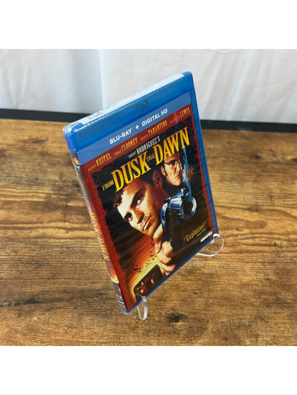 From Dusk Till Dawn Blu-ray + Digital HD NEW SEALED Clooney Tarantino 1996